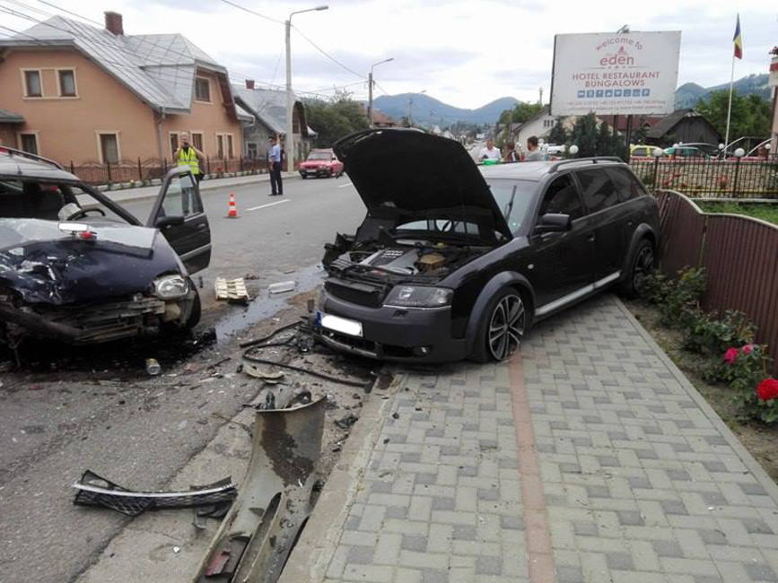 Accident cu 5 victime in municipiul Campulung Moldovenesc | imaginea 1