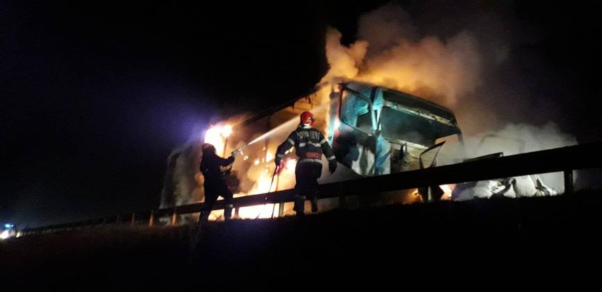 Tanar de 20 de ani  carbonizat in urma unui accident rutier | imaginea 1