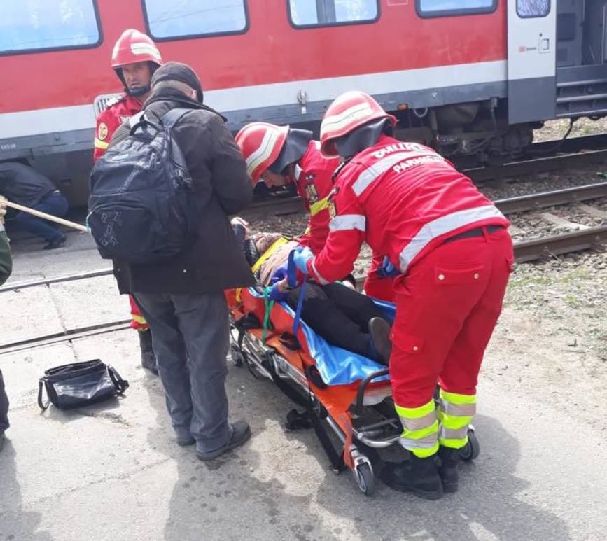 Accident feroviar cu 8 victime in localitatea Beclean | imaginea 1