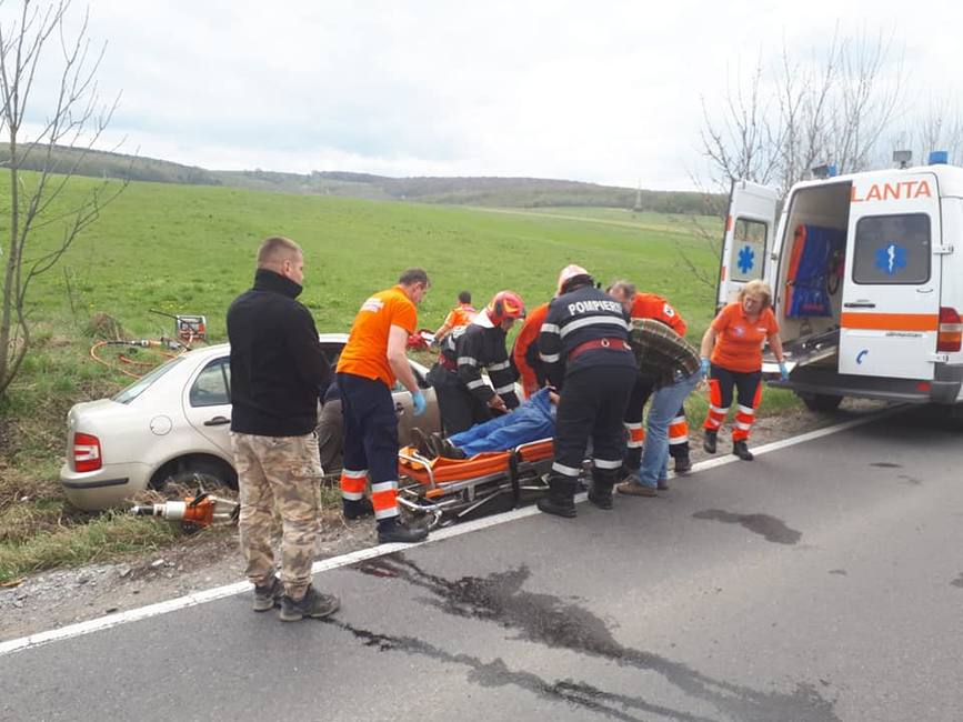 Accident rutier  soldat cu ranirea unei persoane | imaginea 2