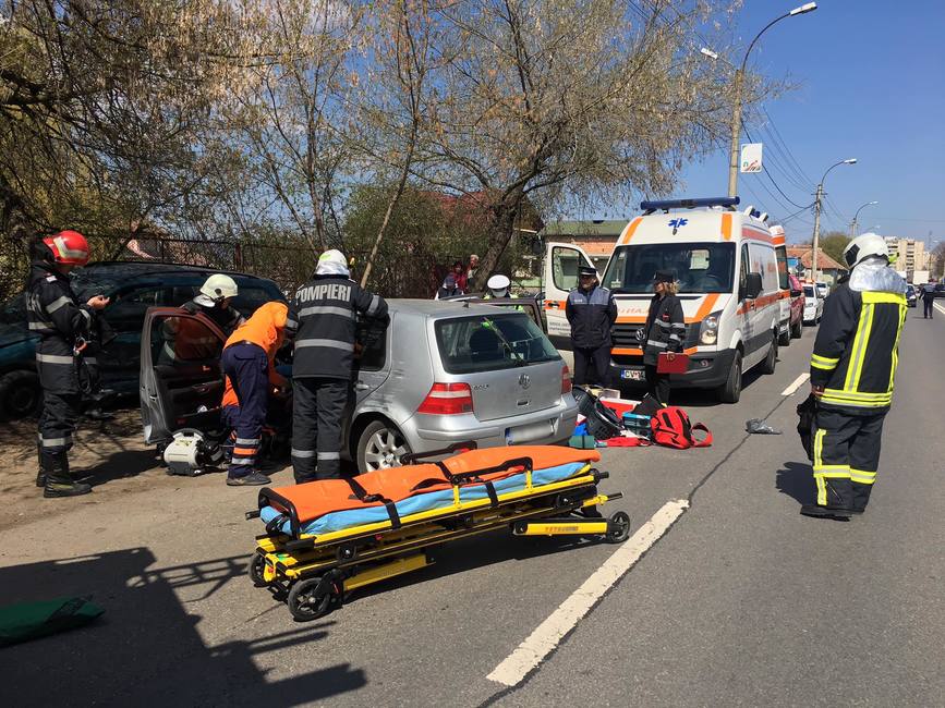 Interventii la doua accidente rutiere | imaginea 1