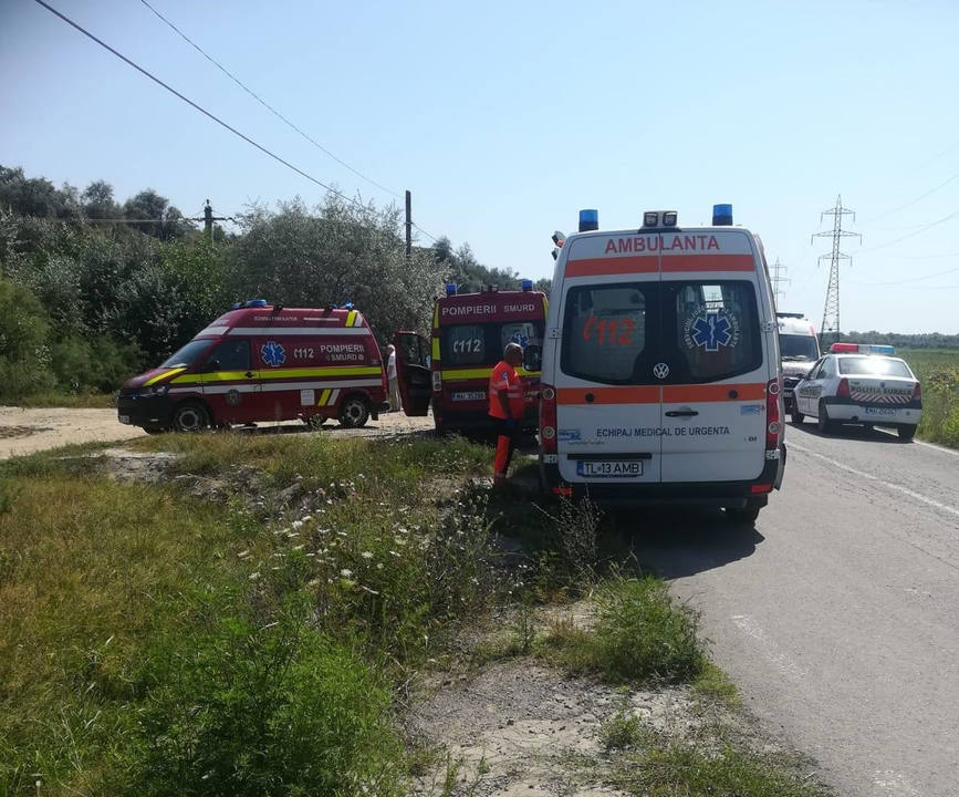 Plan Rosu de interventie pentru un accident rutier in judetul Tulcea | imaginea 1