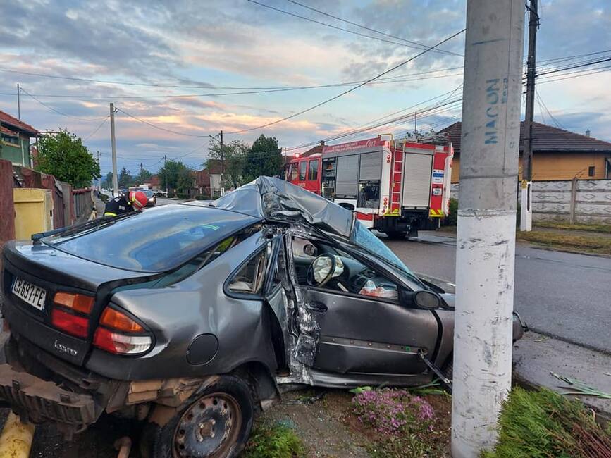 Accident rutier cu o persoana grav ranita | imaginea 1