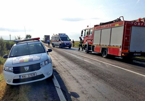 Accident rutier cu o persoana incarcerata | imaginea 1