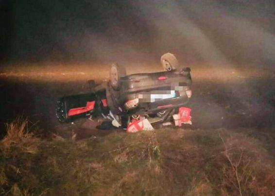 Accident rutier la iesire din Carei victima s a autoevacuat | imaginea 1