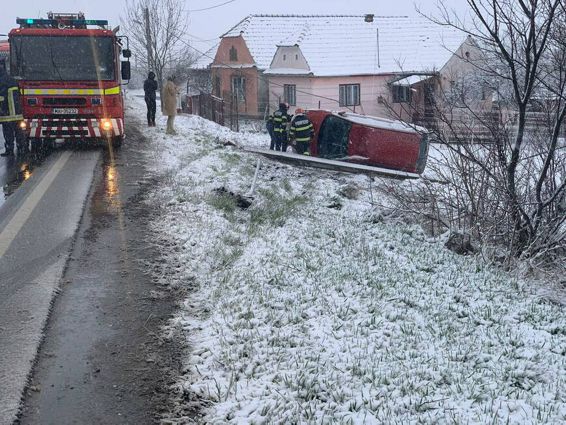 Serie de trei accidente rutiere in doar 48 de ore pe raza judetului Mures | imaginea 1