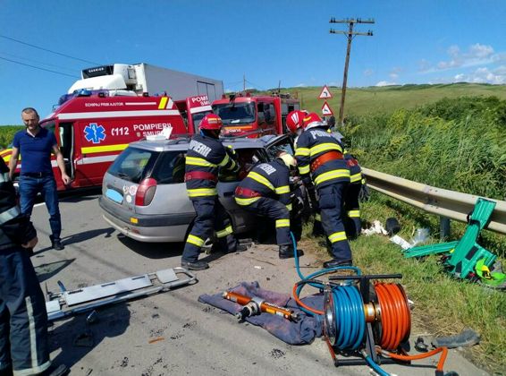 Serie de accidente rutiere la sfarsit de saptamana in judetul Mures | imaginea 1