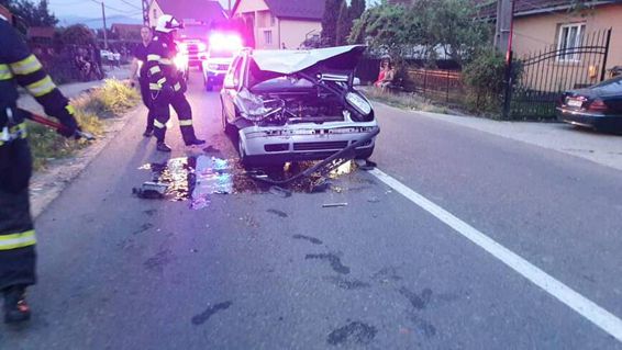5 victime in urma producerii unui accident rutier in Negresti Oas | imaginea 1