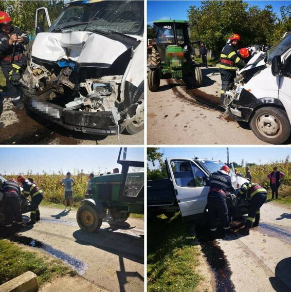 Doua victime ale unui accident rutier au avut nevoie de ingrijiri medicale | imaginea 1
