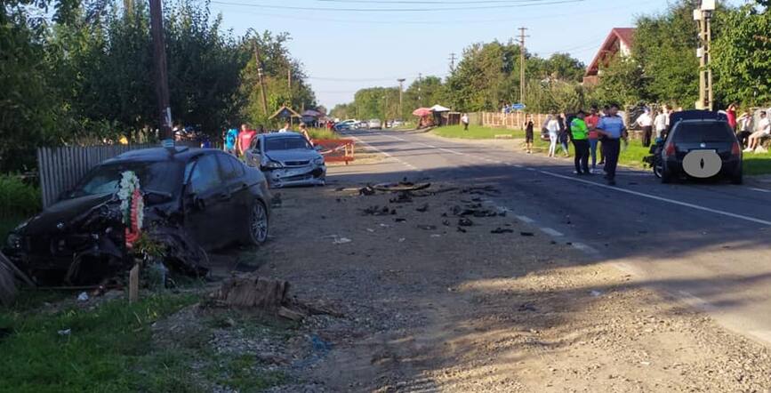 Un tanar de 18 ani a avut nevoie de ingrijiri medicale  in urma unui accident rutier | imaginea 1