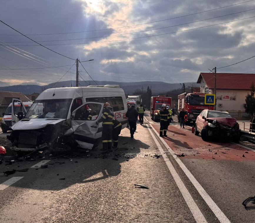 Grav accident rutier   Cinci victime au ajuns la spital | imaginea 1