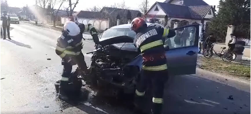 Accident rutier cu doua victime   Conduceti cu prudenta | imaginea 1