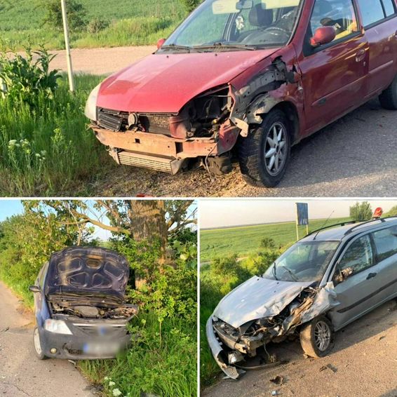 Carambol cu trei masini si o victima ajunsa la spital | imaginea 1