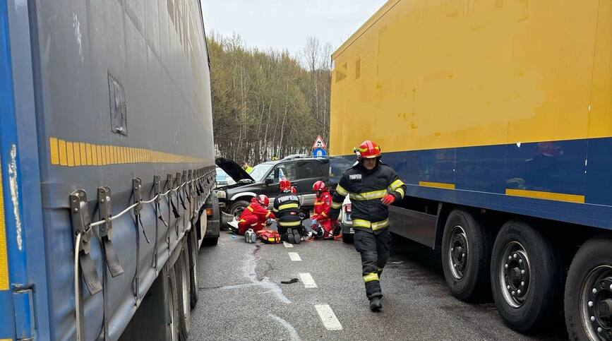 O persoana decedata in urma unui grav accident rutier | imaginea 1