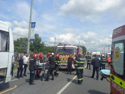 Accident rutier grav    A fost activat Planul Rosu de Interventie | imaginea 1