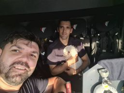 Persoane ranite si catel salvat  in urma unui accident rutier | imaginea 1