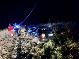 Doi adulti si trei minori  victime intr un accident rutier | imaginea 1