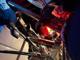 Sofer grav ranit  dupa ce s a rasturnat cu TIR ul | imaginea 1