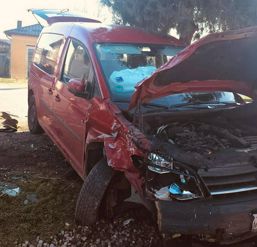 A ajuns la spital  in urma unui accident rutier | imaginea 1