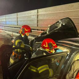 Doua victime in stare grava dupa o coliziune violenta | imaginea 1