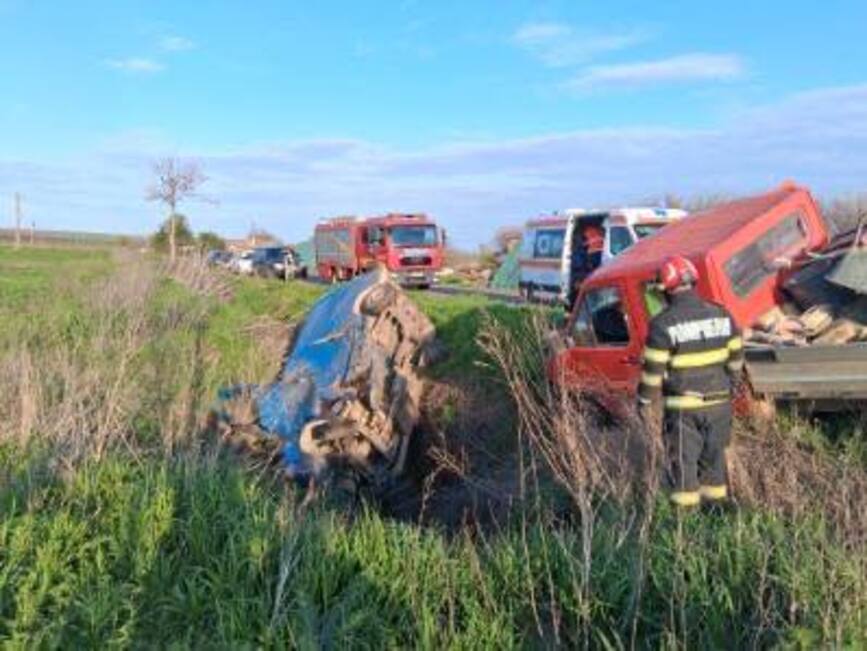 Accident grav  Plan de urgenta activat pentru victime multiple | imaginea 1