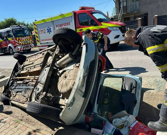 Accident grav  O femeie a ajuns la spital cu politraumatisme | imaginea 1